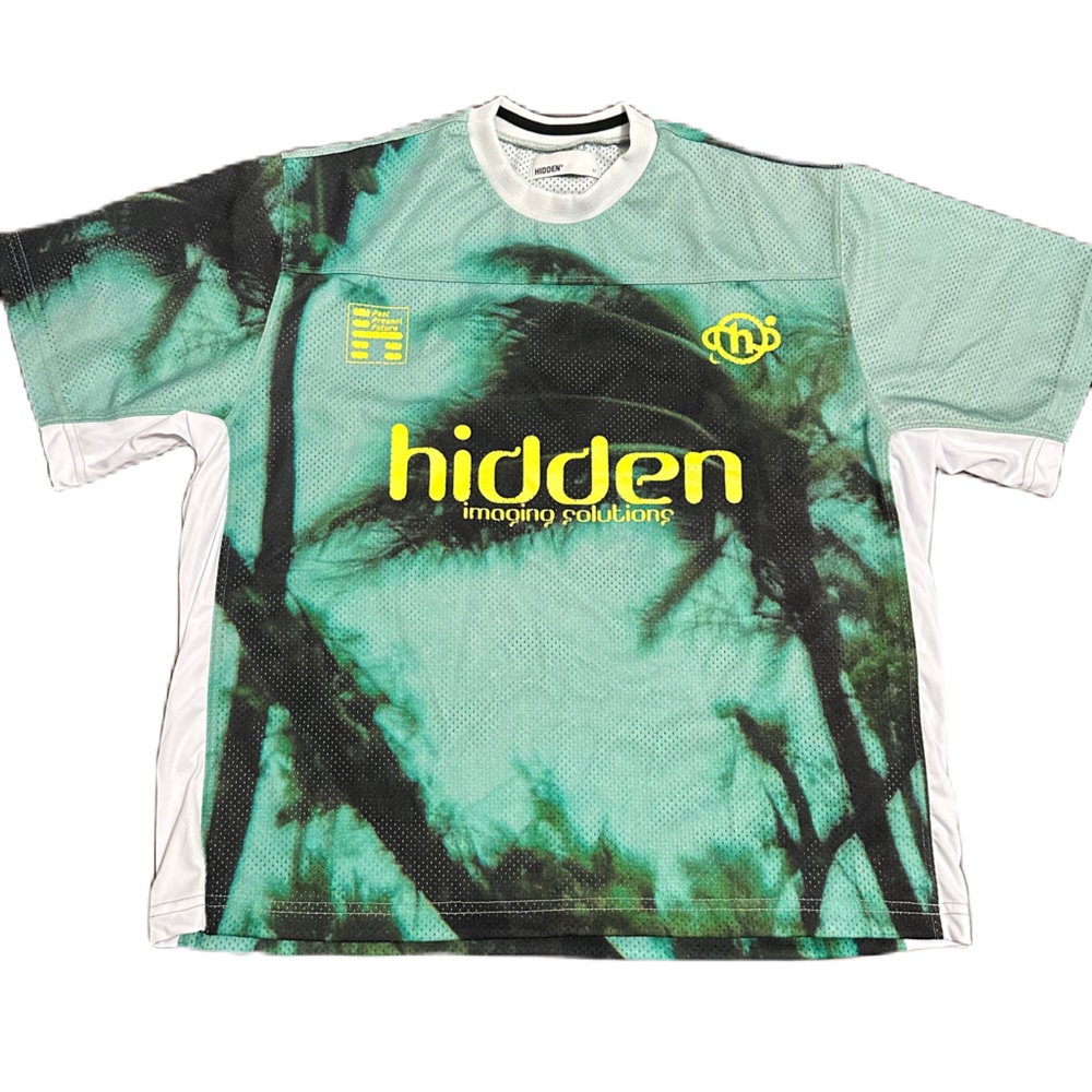 Hidden Jersey Short Sleeve Mens Shirt NWOT Size M‎